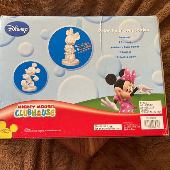Mickey Mouse and Minnie Paintable Statues. Perfect Christmas or birthday gift. - Picture 3 of 5